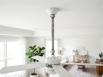 CRC pipe for ceiling fan downrods