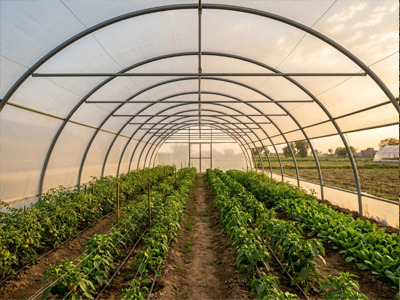 CRC pipe for greenhouse tunnel structures